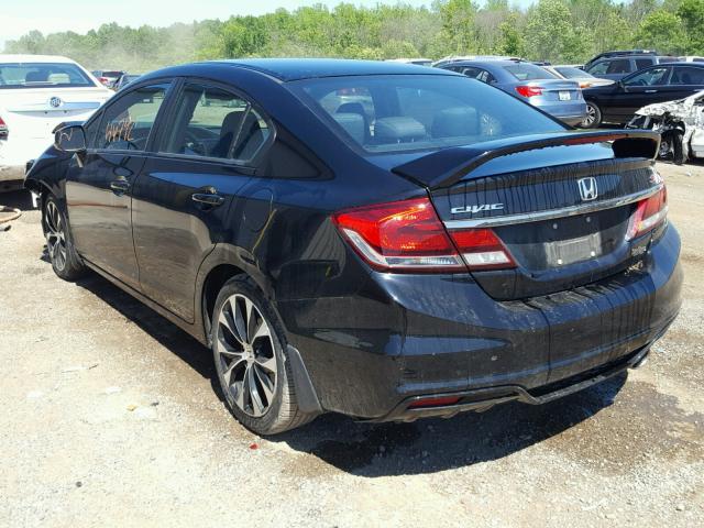 2HGFB6E56DH702323 - 2013 HONDA CIVIC SI BLACK photo 3