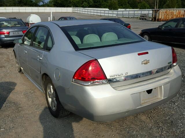 2G1WG5EK5B1109163 - 2011 CHEVROLET IMPALA LT Արծաթագույն լուսանկար 3