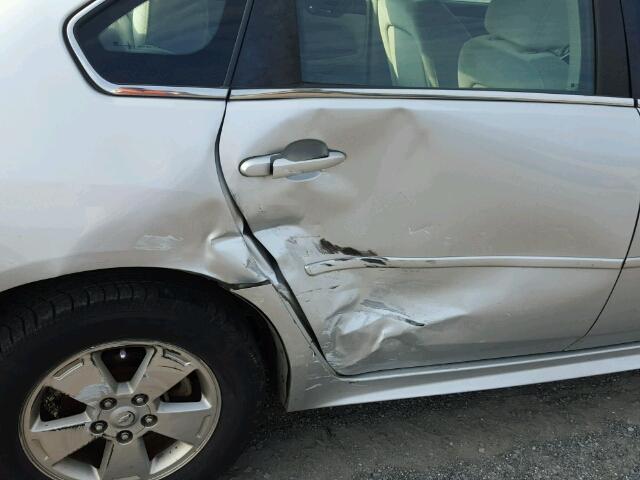 2G1WG5EK5B1109163 - 2011 CHEVROLET IMPALA LT Արծաթագույն լուսանկար 9