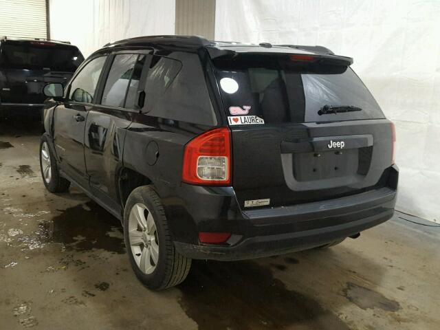 1C4NJCBA8DD173144 - 2013 JEEP COMPASS SP BLACK photo 3