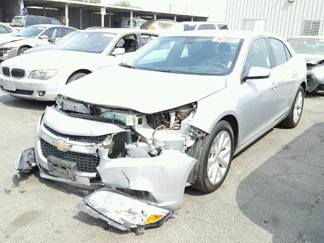 1G11E5SL8EF201281 - 2014 CHEVROLET MALIBU 2LT SILVER photo 2