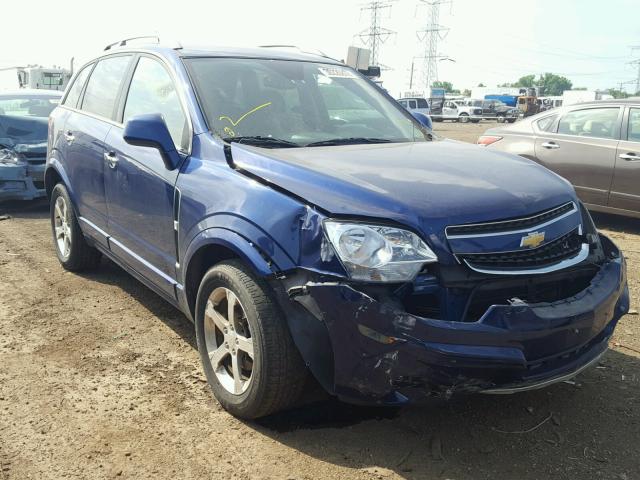 3GNFL3EK5DS512615 - 2013 CHEVROLET CAPTIVA LT BLUE photo 1