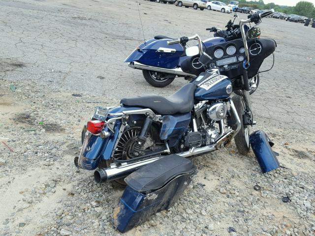 1HD1FCW172Y663007 - 2002 HARLEY-DAVIDSON FLHTCUI Көк фото 4