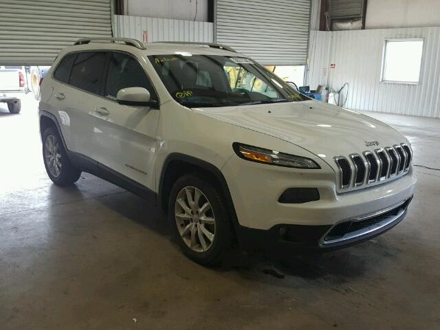 1C4PJLDBXGW249485 - 2016 JEEP CHEROKEE L WHITE photo 1