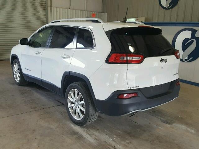 1C4PJLDBXGW249485 - 2016 JEEP CHEROKEE L WHITE photo 3