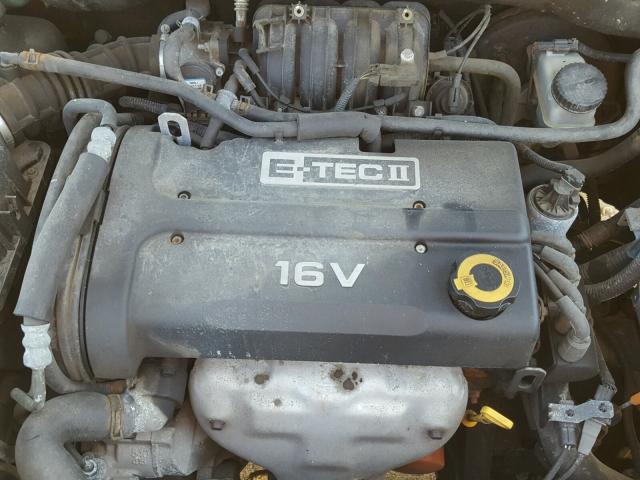 KL1TD56688B058178 - 2008 CHEVROLET AVEO BASE Bleu photo 7