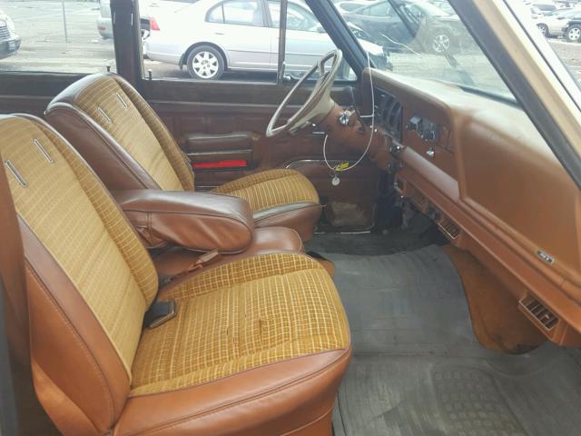 1JCNJ15N4DT025791 - 1983 JEEP WAGONEER TAN photo 5