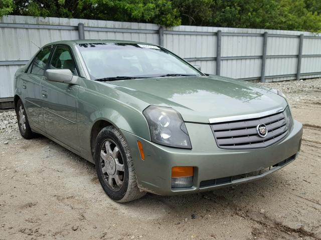 1G6DM577440178945 - 2004 CADILLAC CTS GREEN photo 1