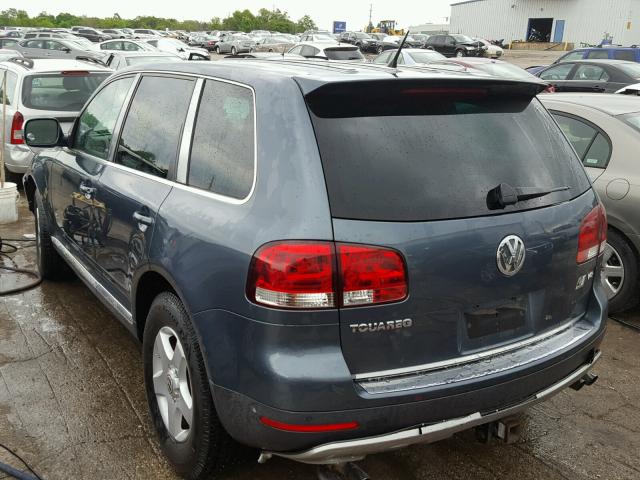 WVGMM77L26D021900 - 2006 VOLKSWAGEN TOUAREG 4. BLUE photo 3