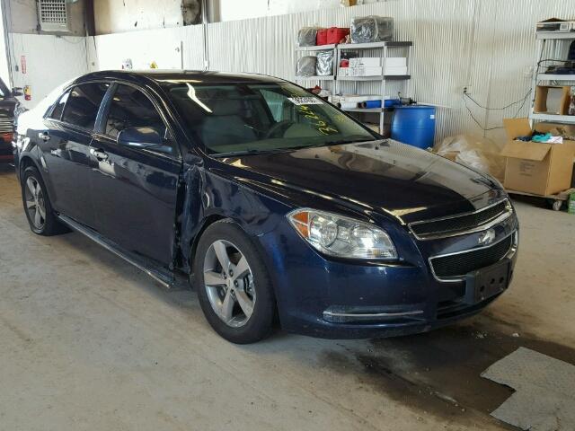 1G1ZC5EU1BF170027 - 2011 CHEVROLET MALIBU 1LT BLUE photo 1