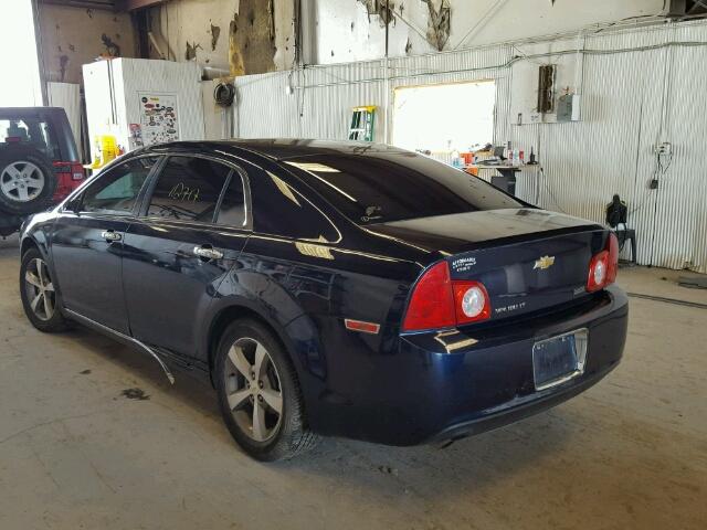 1G1ZC5EU1BF170027 - 2011 CHEVROLET MALIBU 1LT 蓝色 照片 3
