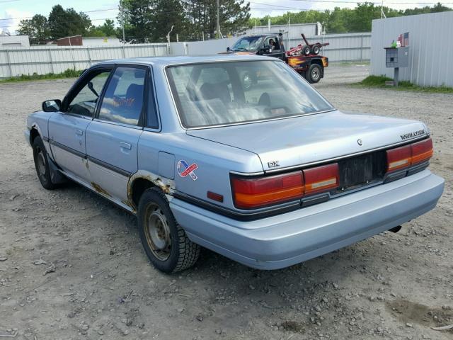 4T1SV21E6MU406584 - 1991 TOYOTA CAMRY DLX 蓝色 照片 3
