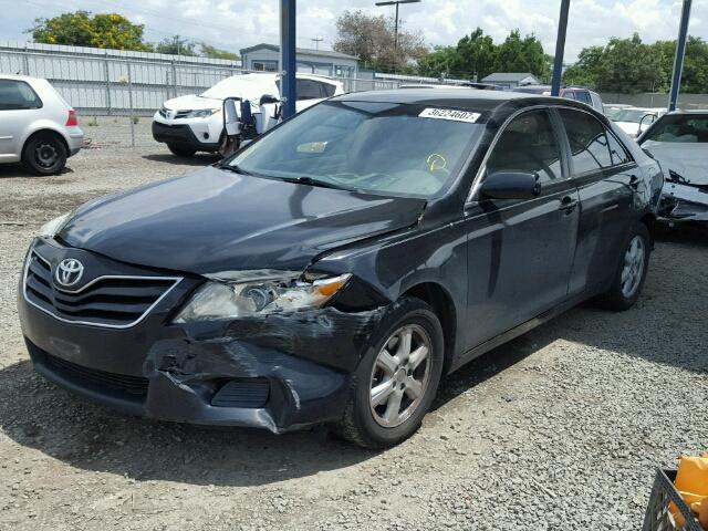 4T4BF3EK0AR058186 - 2010 TOYOTA CAMRY/SE/L BLACK photo 2