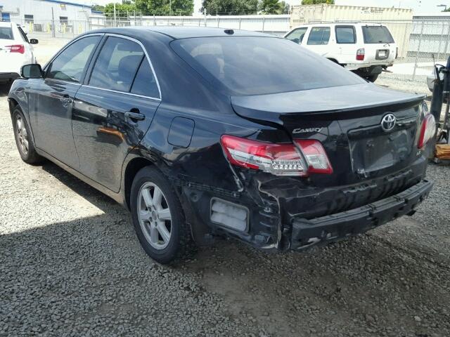 4T4BF3EK0AR058186 - 2010 TOYOTA CAMRY/SE/L BLACK photo 3