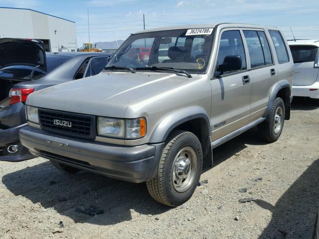 JACDJ58V9T7905181 - 1996 ISUZU TROOPER S GOLD photo 2