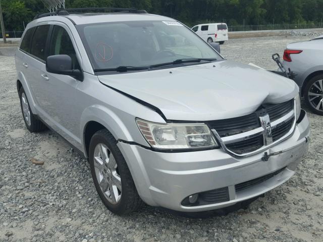 3D4GG57V19T550982 - 2009 DODGE JOURNEY SX SILVER photo 1