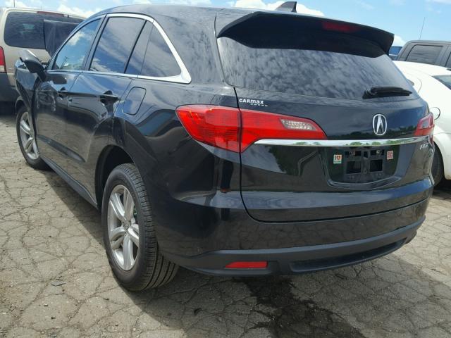 5J8TB3H32DL015418 - 2013 ACURA RDX BASE BLACK photo 3