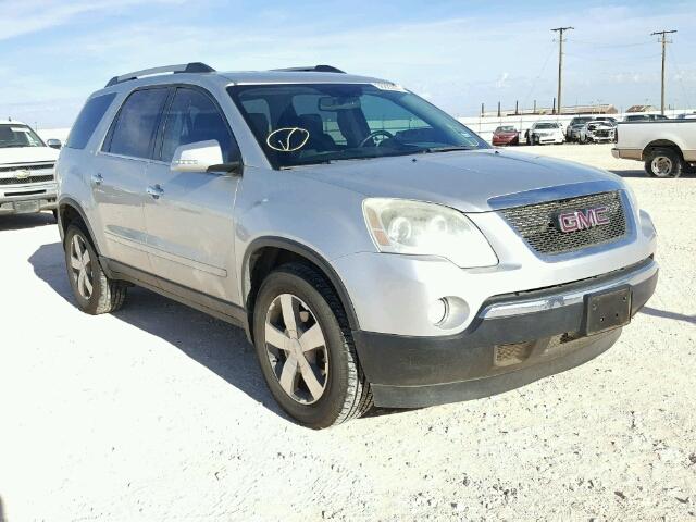 1GKKRRED2BJ144665 - 2011 GMC ACADIA SLT SILVER photo 1