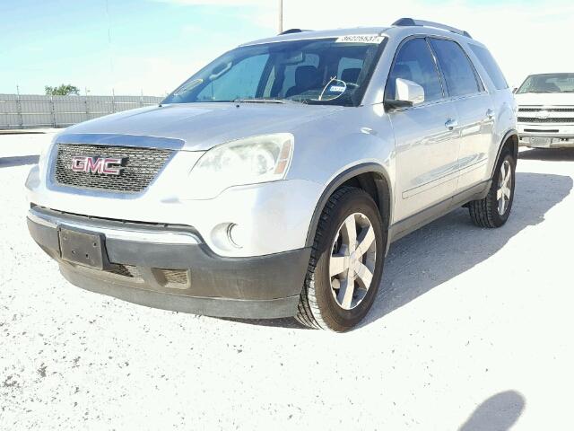 1GKKRRED2BJ144665 - 2011 GMC ACADIA SLT ვერცხლისფერი ფოტო 2