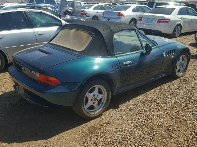 4USCH9339XLG02076 - 1999 BMW Z3 2.3 GREEN photo 4