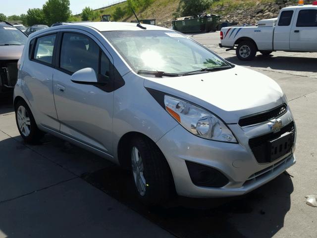 KL8CB6S95EC457004 - 2014 CHEVROLET SPARK LS SILVER photo 1