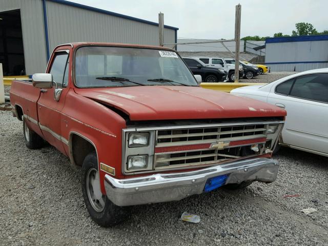 1GCDC14H2GF421479 - 1986 CHEVROLET C10 RED photo 1