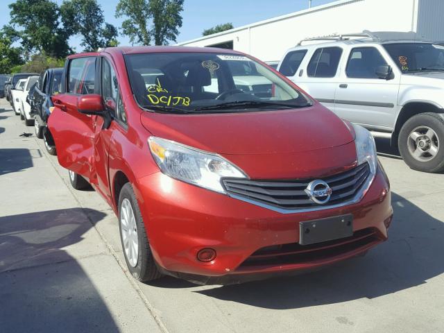 3N1CE2CP1EL420303 - 2014 NISSAN VERSA NOTE RED photo 1