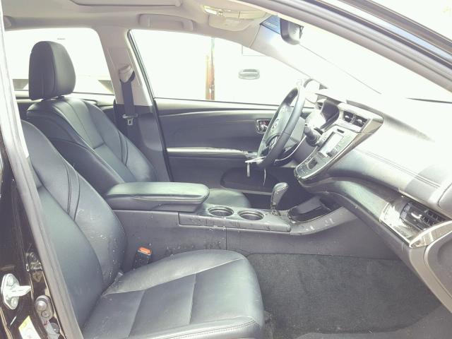 4T1BK1EB3HU264185 - 2017 TOYOTA AVALON XLE BLACK photo 5
