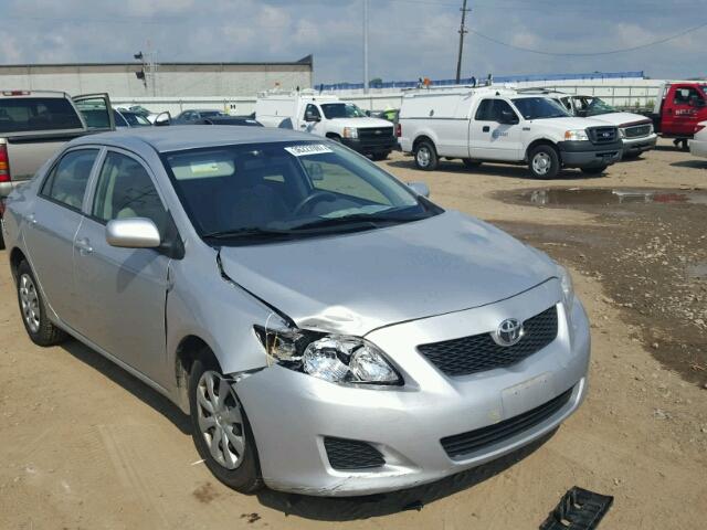 JTDBL40EX99054708 - 2009 TOYOTA COROLLA BA SILVER photo 1