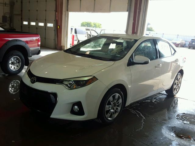 5YFBURHE0GP479487 - 2016 TOYOTA COROLLA L WHITE photo 2