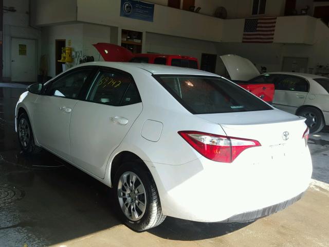 5YFBURHE0GP479487 - 2016 TOYOTA COROLLA L WHITE photo 3