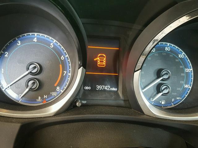 5YFBURHE0GP479487 - 2016 TOYOTA COROLLA L WHITE photo 8