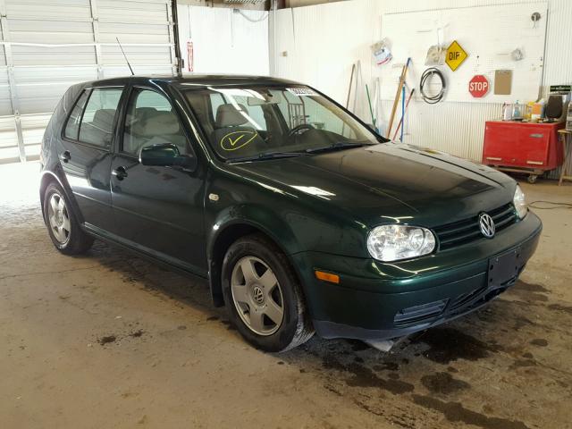 WVWGC21J7YW527339 - 2000 VOLKSWAGEN GOLF GLS GREEN photo 1