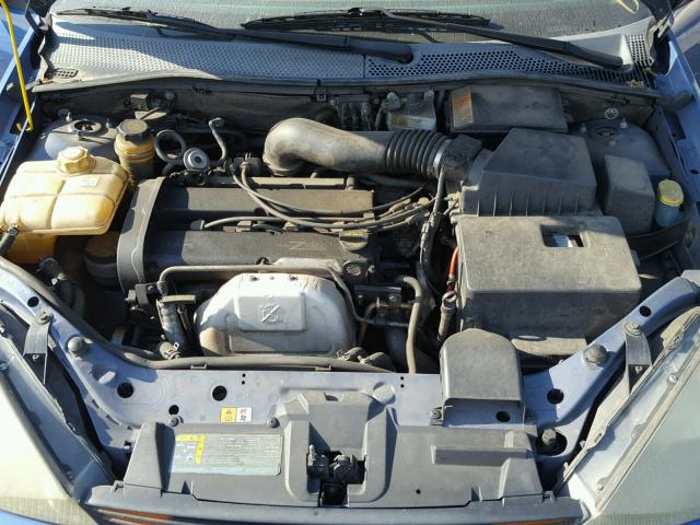 1FAFP34384W152614 - 2004 FORD FOCUS SE C BLUE photo 7