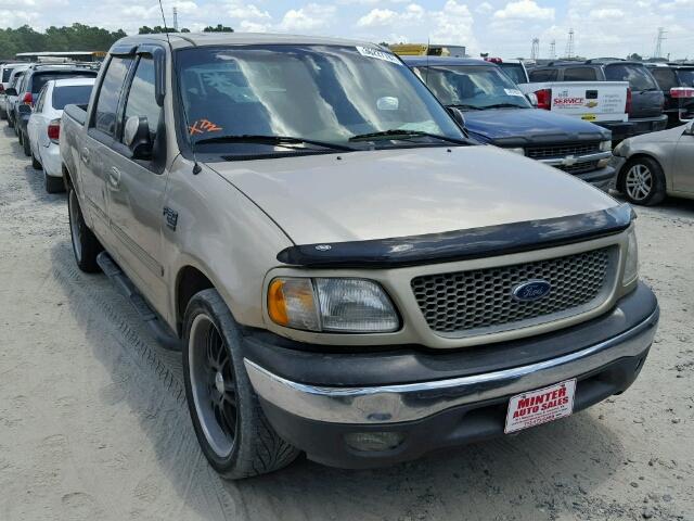 1FTRW07W11KD89091 - 2001 FORD F150 GOLD photo 1