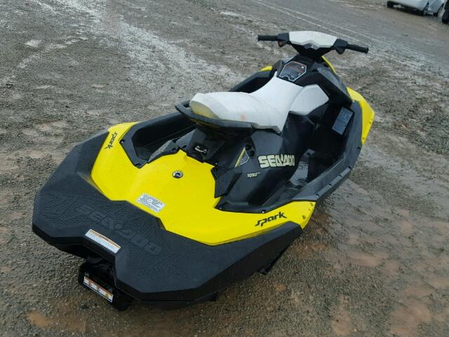 CAYDV68387E515 - 2015 SEAD JETSKI YELLOW photo 4