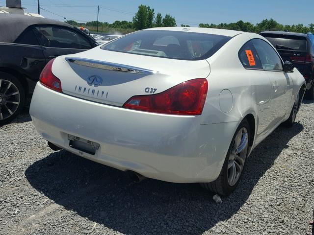 JNKCV64E78M105130 - 2008 INFINITI G37 BASE WHITE photo 4