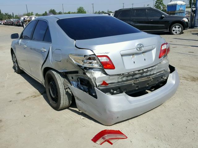 4T1BE46K27U161412 - 2007 TOYOTA CAMRY NEW SILVER photo 3