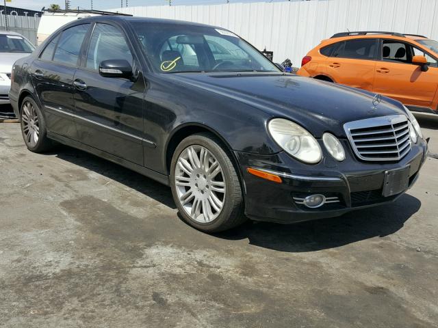 WDBUF72X18B246766 - 2008 MERCEDES-BENZ E 550 BLACK photo 1