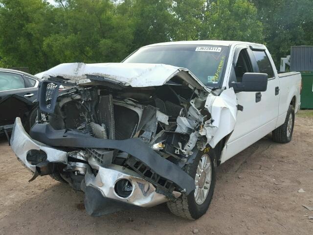 1FTRW12W18FA49102 - 2008 FORD F150 WHITE photo 2