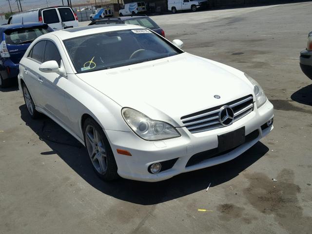 WDDDJ75X76A063067 - 2006 MERCEDES-BENZ CLS 500C WHITE photo 1