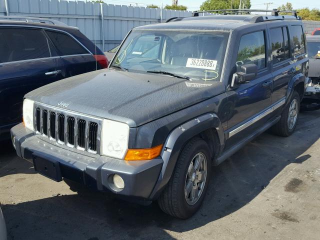 1J8HH58N57C550756 - 2007 JEEP COMMANDER 蓝色 照片 2
