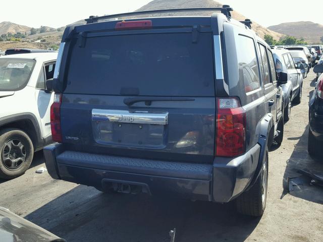 1J8HH58N57C550756 - 2007 JEEP COMMANDER 蓝色 照片 4