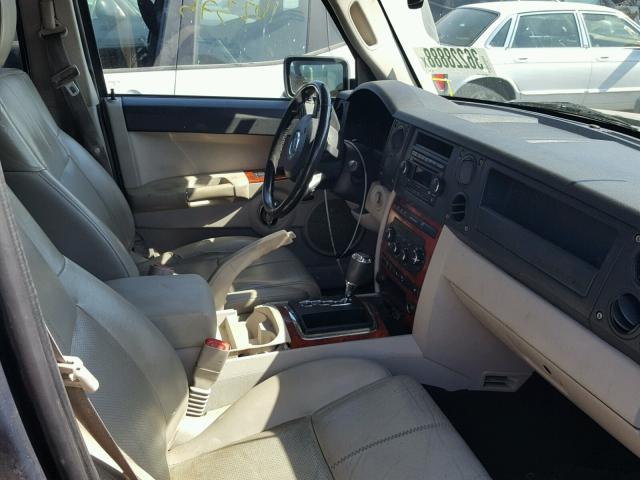 1J8HH58N57C550756 - 2007 JEEP COMMANDER 蓝色 照片 5