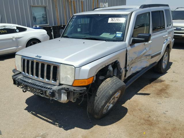 1J8HG48KX7C659653 - 2007 JEEP COMMANDER Gümüş foto 2