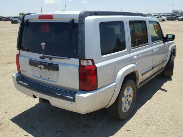 1J8HG48KX7C659653 - 2007 JEEP COMMANDER Gümüş foto 4