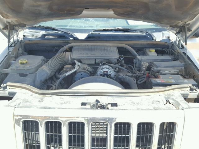 1J8HG48KX7C659653 - 2007 JEEP COMMANDER Gümüş foto 7