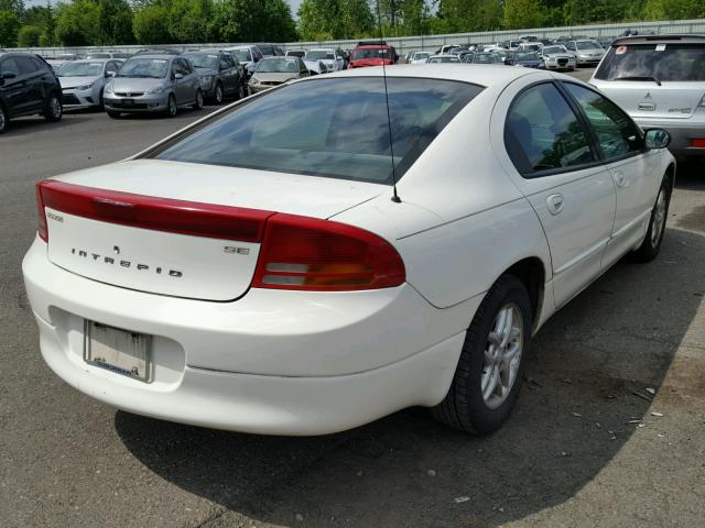 2B3HD46R34H588032 - 2004 DODGE INTREPID S WHITE photo 4