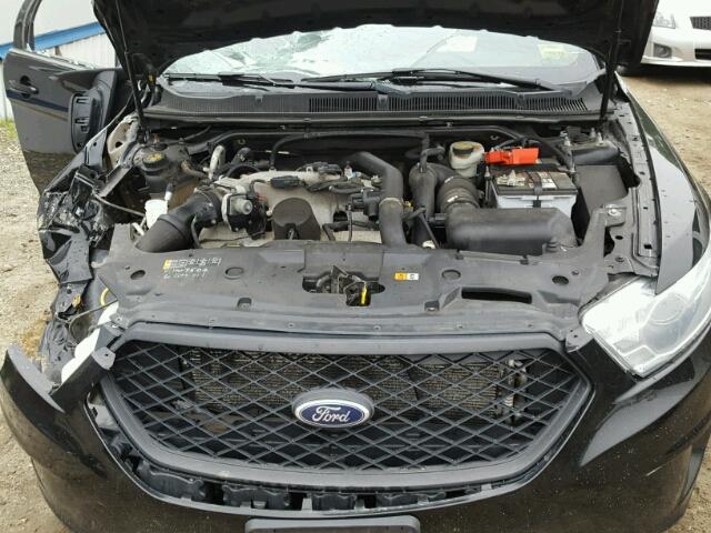 1FAHP2MT5DG152678 - 2013 FORD TAURUS POL BLACK photo 7