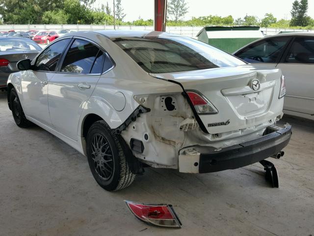 1YVHZ8BH5B5M15177 - 2011 MAZDA 6 I Білий фото 3